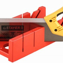 Набор STAYER Стусло пласт.MAXI4",ножовка с 2-комп. 30734