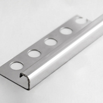 Профиль окантовочный для плитки 10мм наружный полированная нержавеющая сталь ПК 03-10НСП.2700.001 62940