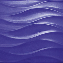 Wave Плитка настенная синяя (WAG121) 20х44