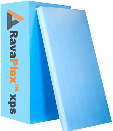 Утеплитель ЭПП XPS RAVAPLEX пл.35 кг/м³ 1200х600х50мм 10шт./в уп.(7.2м²) 74441