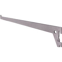 Кронштейн для стойки одинарный WSS 400 мм серый 13872