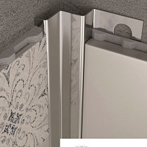 Профиль окантовочный для плитки 10мм внутренний полированная нержавеющая сталь ПК 6-10НСП.2700.001 62938