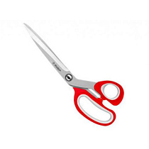 Ножницы ЗУБР "МАСТЕР" изогнутые хозяйственные, двухкомпонентные ручки, 200мм 49637