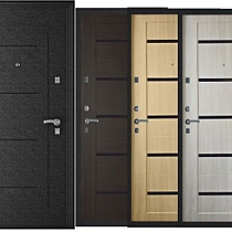 Дверь Металлическая Модерн 70 (132) Серебро/МДФ 71720