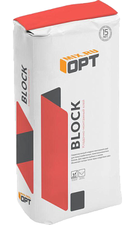 Клей  для блоков ОРТ Block (40кг) 34179