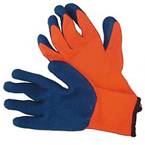 Перчатки акриловые вспененные ПВХ утепленные 49314