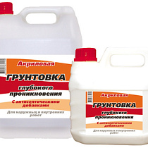 Грунтовка ДекоТек глубокого проникновения 3кг 38390