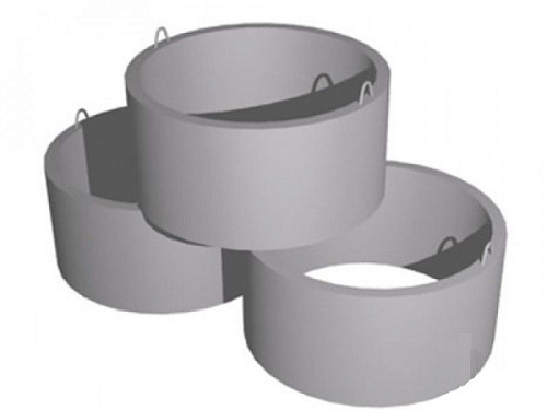 Кольцо стеновое с четвертью КС 10-9ч (100х116х90см ) ГОСТ (600кг) 35363