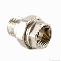 Американка 1" прямая (ник.) VALFEX 03308
