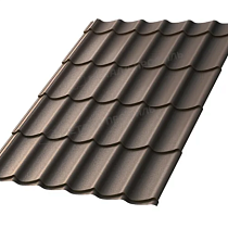 Металлочерепица МП Ламонтерра (VALORI-20-OxiBeige-0.5) 69225