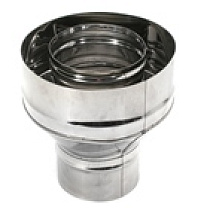 Старт сэндвич (439/0,8мм+нержавейка) Ф120х200 57006