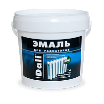 Эмаль акриловая в/д "DALI" д/радиаторов 1 кг 14515