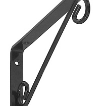 Кронштейн декоративный (плоский) 250х125 черный WOР 250 С 44582