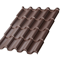 Металлочерепица МП Монтерроса (PURMAN-20-RR32-0.5) 57749