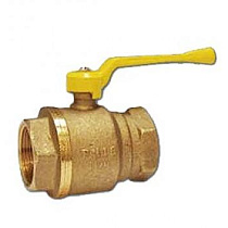 Кран лат.шаровой (11б27п)  ДУ-20 (газ) Г/Г ручка рычаг (БАЗ) (А10) 56448