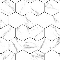 Фартук Соты Мрамор 3000*600*1,0мм ПВХ 71149