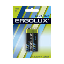 Элем.6LR61 ERGOLUX 1/blister 25453