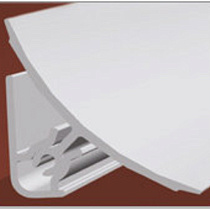 Плинтус для столешницы 3,0м "Идеал" 001/Белый 48629