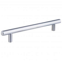 Ручка-дуга мебельная скоба рейлинговая BOYARD RR007SST.5/160 (160мм.D12мм) Матовый хром 59783