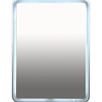 Зеркало LED-3 Неон 600*800 сенсор на корпусе (с круглыми углами) 62811