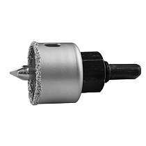 Коронка-чашка ЗУБР ″Профессионал″ c карбид-вольфрамовым нанесением, 32 мм, высота 25 мм, в сборе 52293