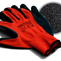 Перчатки полиэстер с песочным полимерным покрытием REES.размер 8 ( Русконнект) 67264