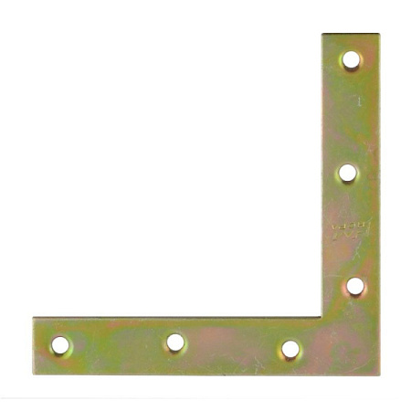 Угoлoк плocкий 1-100 (цинк, прямые углы) H.M. 00905