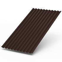 Профилированный лист С-21х1051х4,5 м (ПЭ-01-8017-0,45) (21 кг) 63741