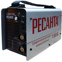 Сварочный аппарат инверторный САИ-190 (10-190А, 1,6-5,0мм, макс. ток 25А) Ресанта 24436