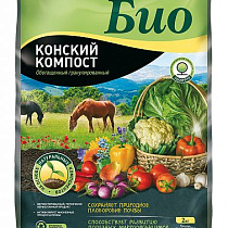 Удобрение "Конский Компост" 2 кг (гранул) "Фаско Био" (10) 70522