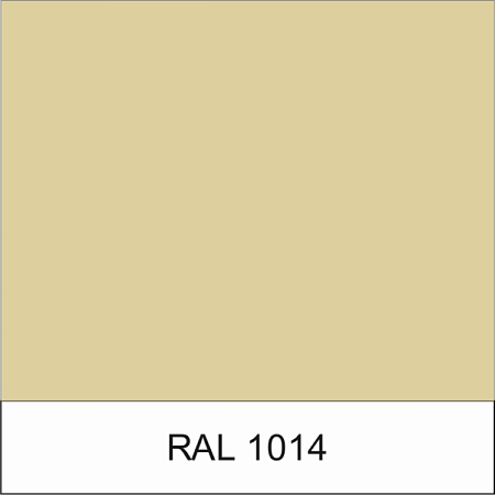 Металлический штакетник Волнообразный RAL1014 47690