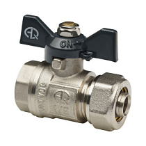 Кран шаровый для м/п 1/2"х20 г/ц AQUALINK 61874