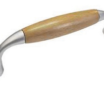 Ручка мебельная скоба BOYARD RS168SС/ВН.4/96 (дерево, металл) 63386