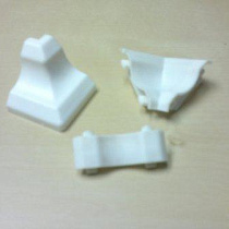 Угол стыковочный внутренний для потолочных плинтусов ПВХ 04359